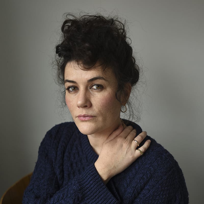 Portrait photograph of artst Bryony Dunne taken by Nonzuzo Gxekwa.