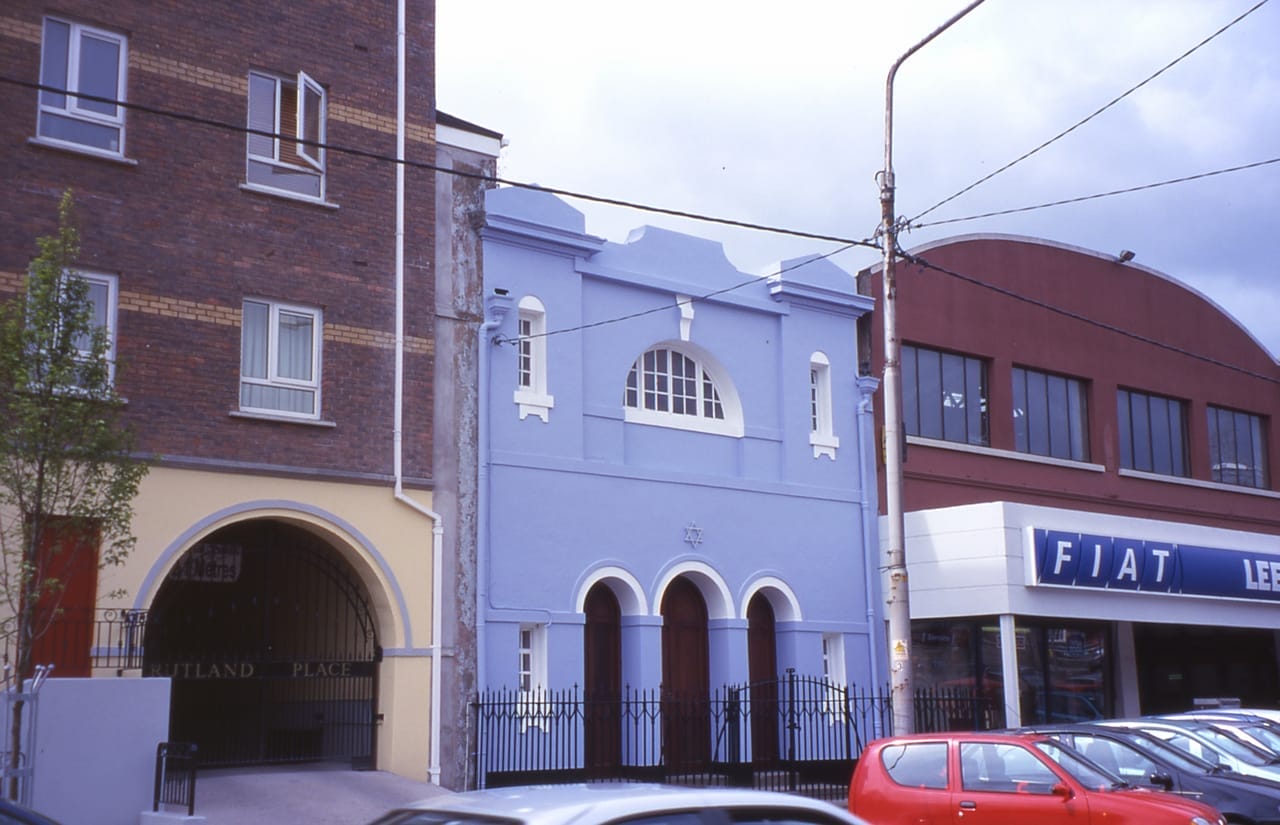 Colour photograph taken in 2000 of the former Synagogue, South Terrace, Cork.